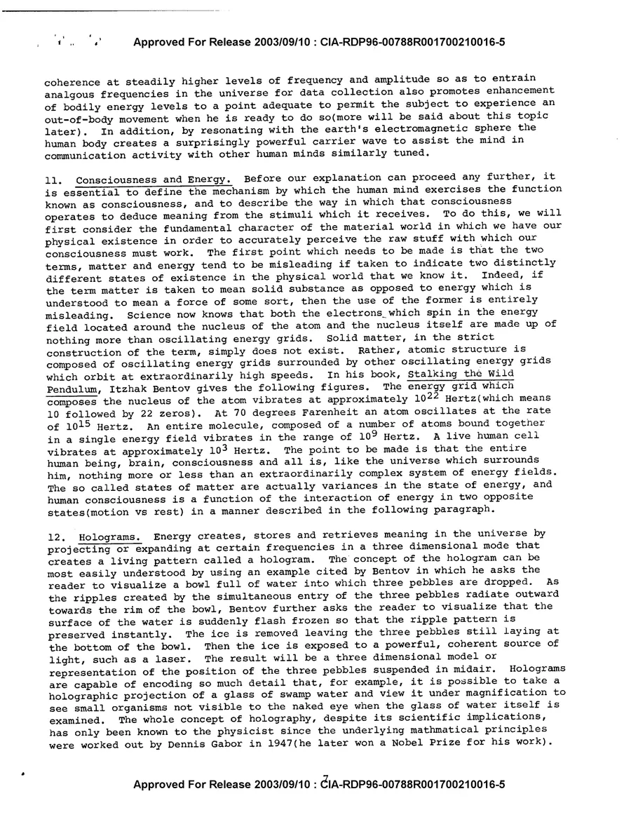 Analysis and Assessment of the Gateway Process — leaf 9, printed page 7, facsimile of the released scan
