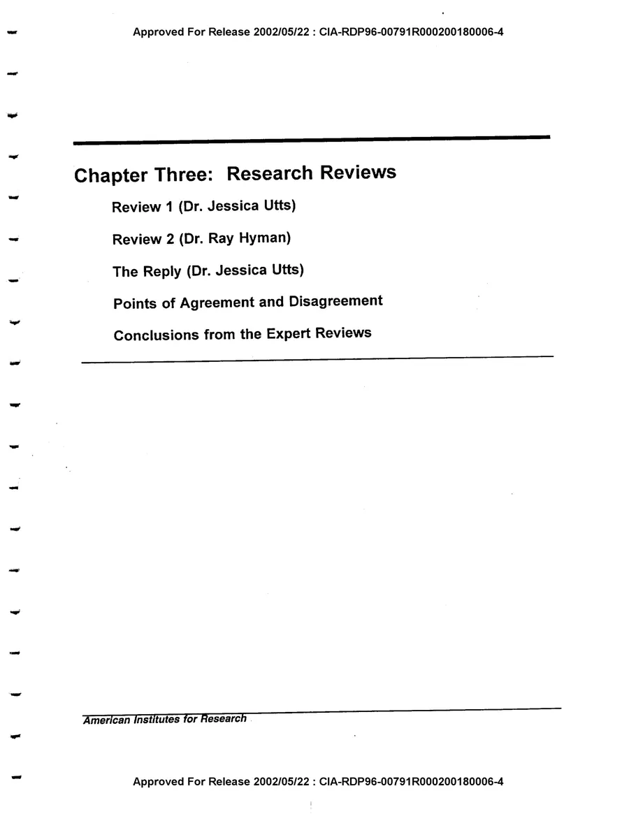 An Evaluation of Remote Viewing: Research and Applications — leaf 29, facsimile of the released scan