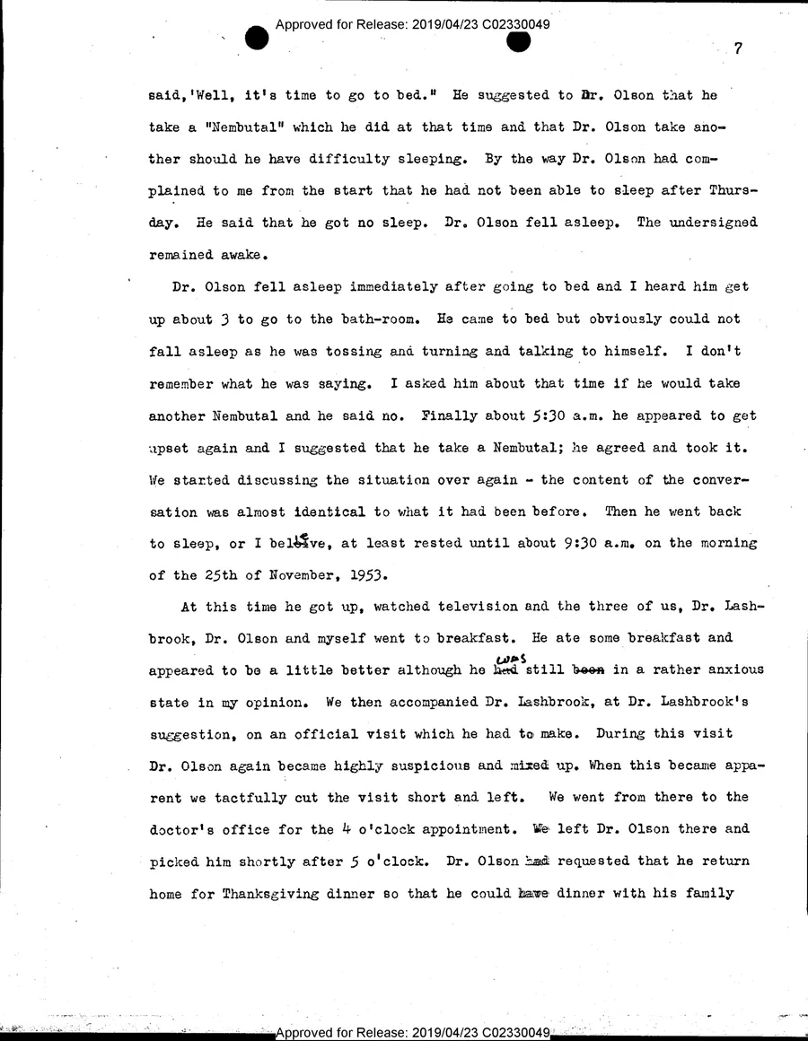 FRANK R. OLSON — leaf 37, printed page 7, facsimile of the released scan