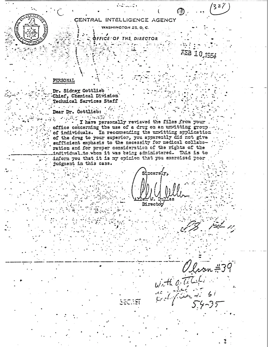 FRANK R. OLSON — leaf 46, facsimile of the released scan