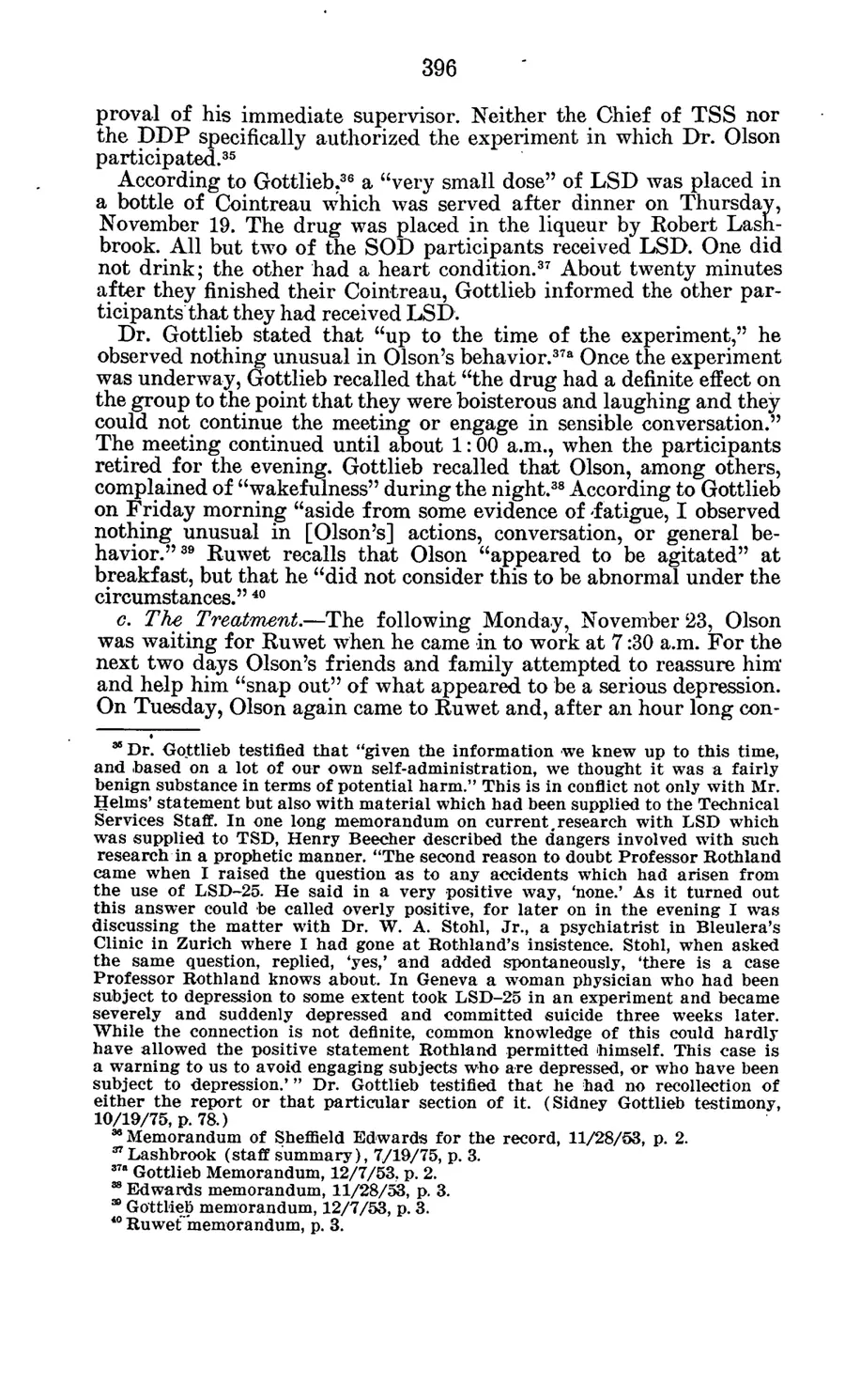 FRANK R. OLSON — leaf 61, printed page 396, facsimile of the released scan