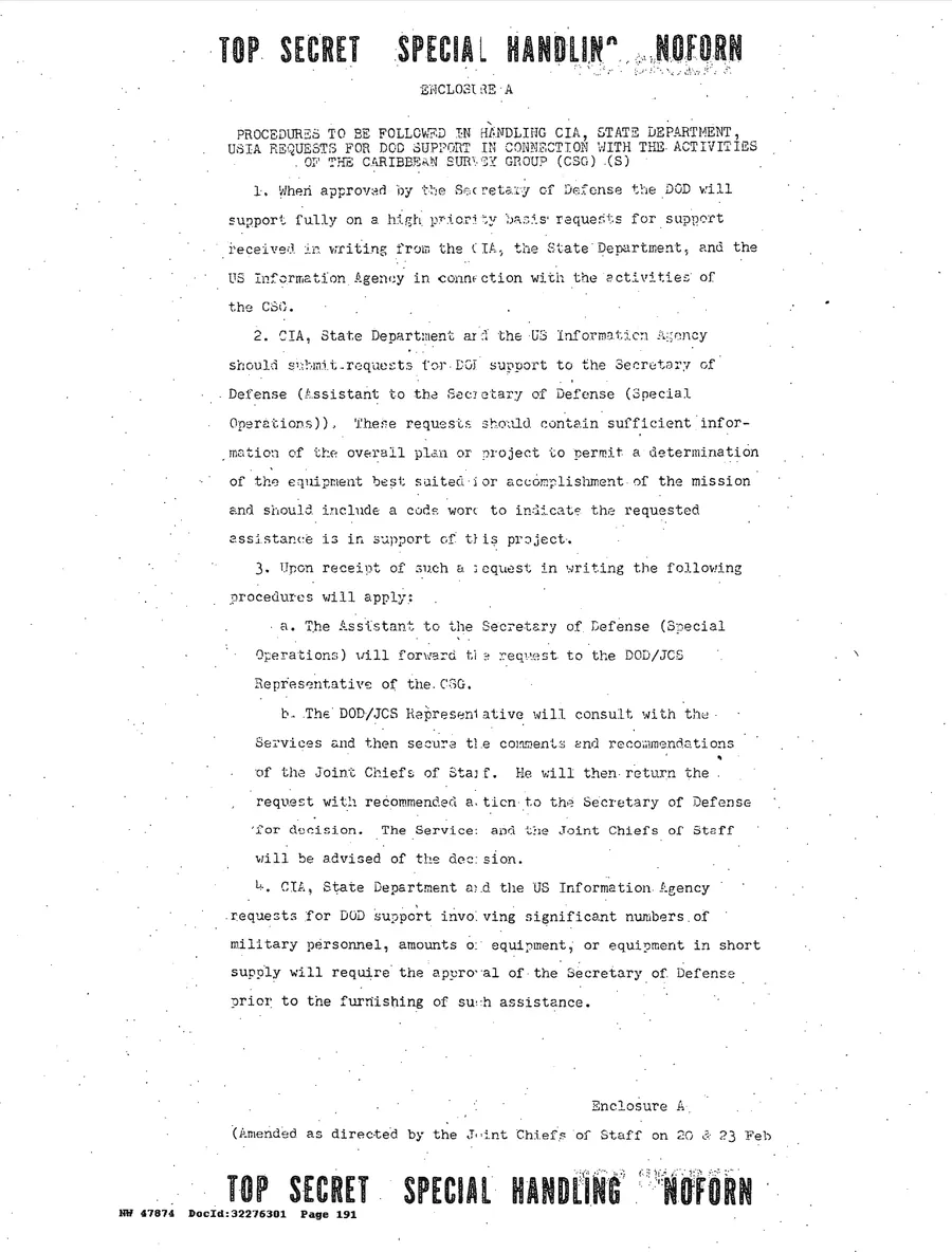 Justification for US Military Intervention in Cuba — leaf 18, facsimile of the released scan