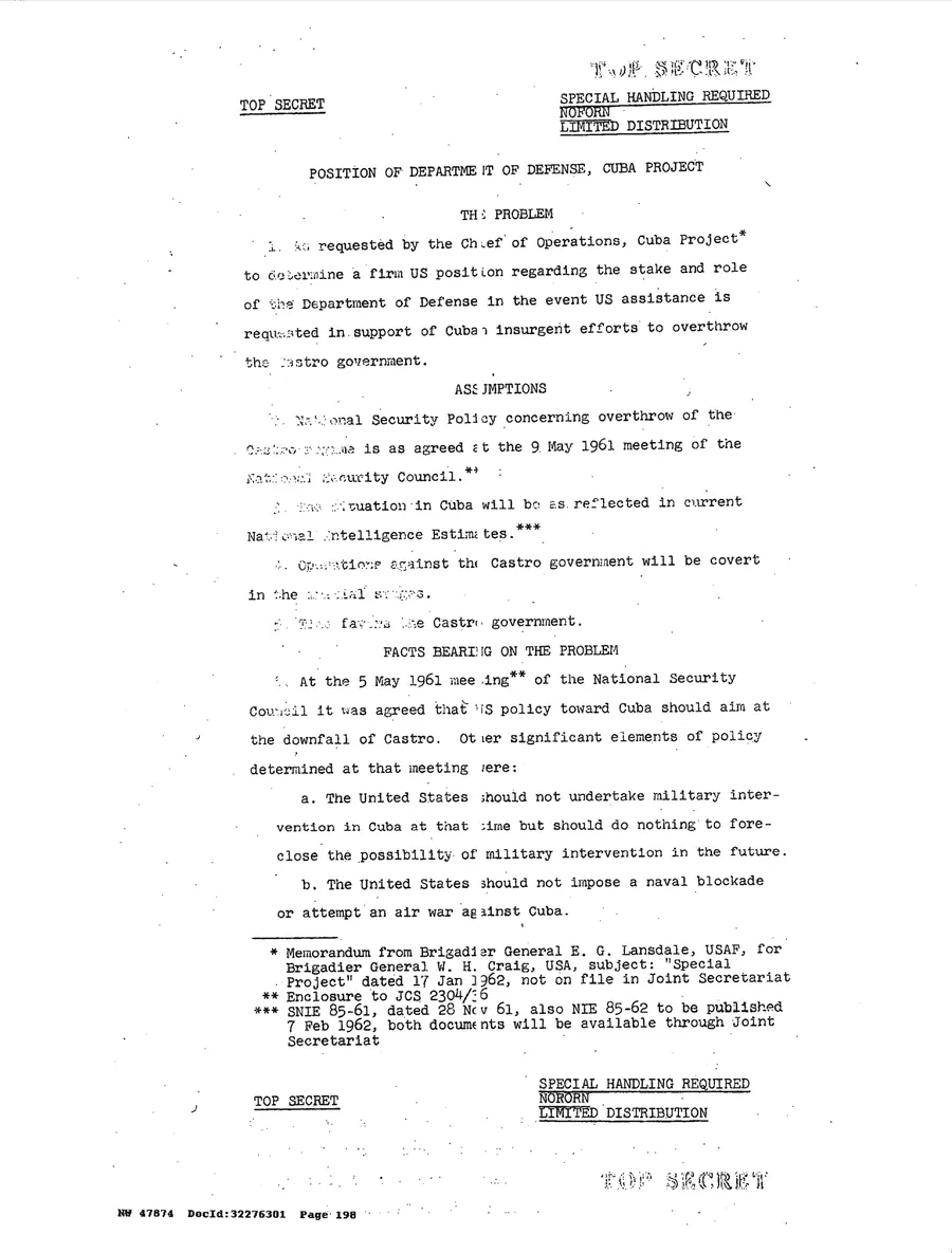 Justification for US Military Intervention in Cuba — leaf 40, facsimile of the released scan