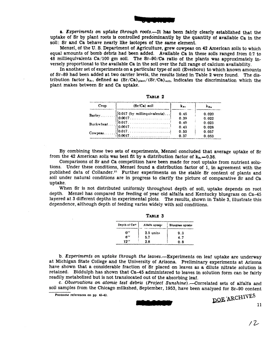 Report on Project Gabriel — leaf 12, printed page 11, facsimile of the released scan