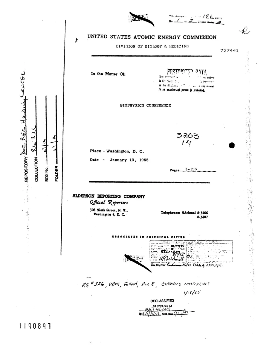 Report on Project Gabriel — leaf 67, facsimile of the released scan