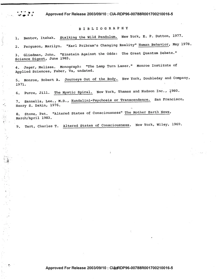 The Gateway Process — Department of the Army, 1983: source page 29 of 29, the released scan