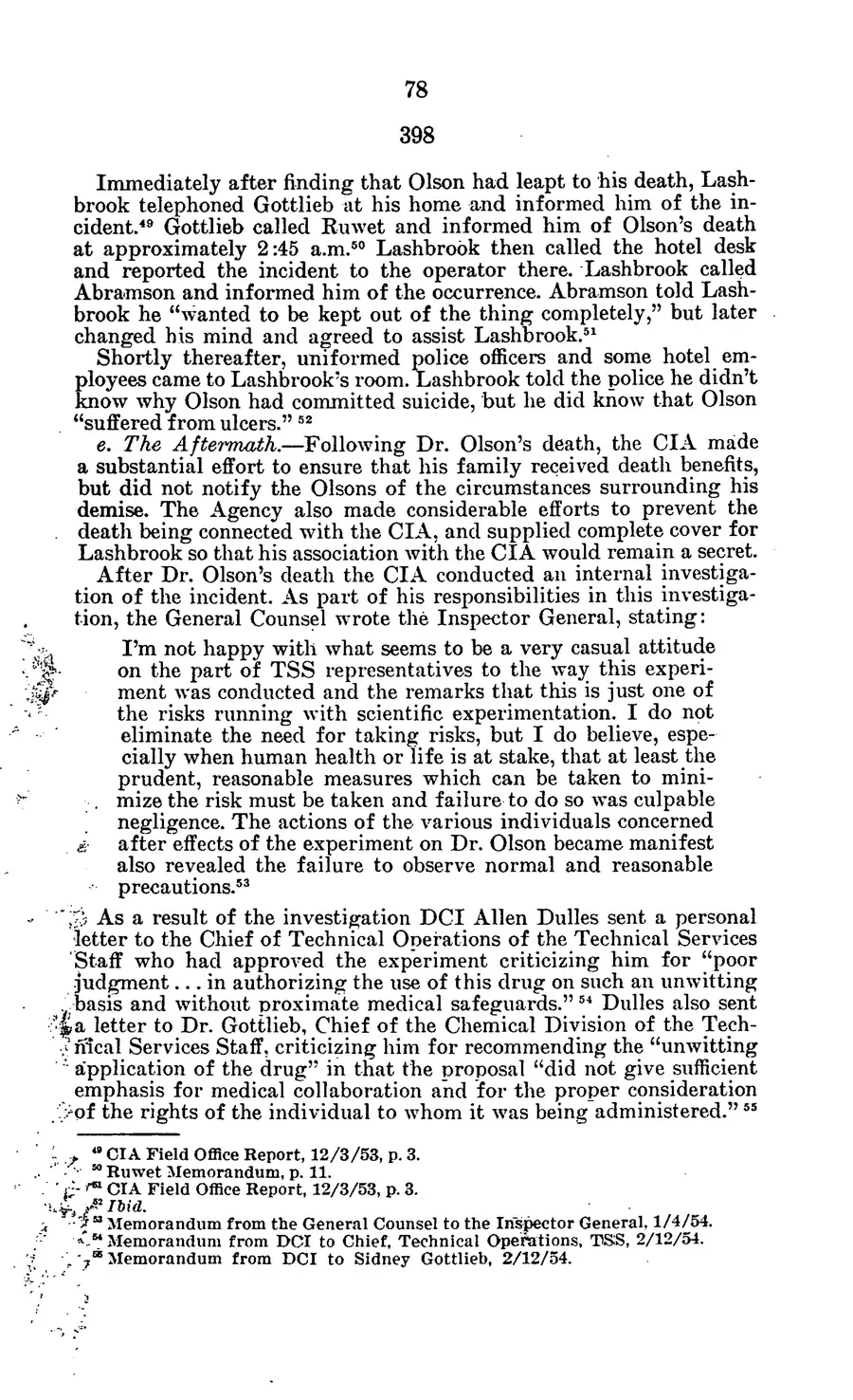 The 1977 MKULTRA hearing — United States Senate, 1977: source page 81 of 173, the released scan
