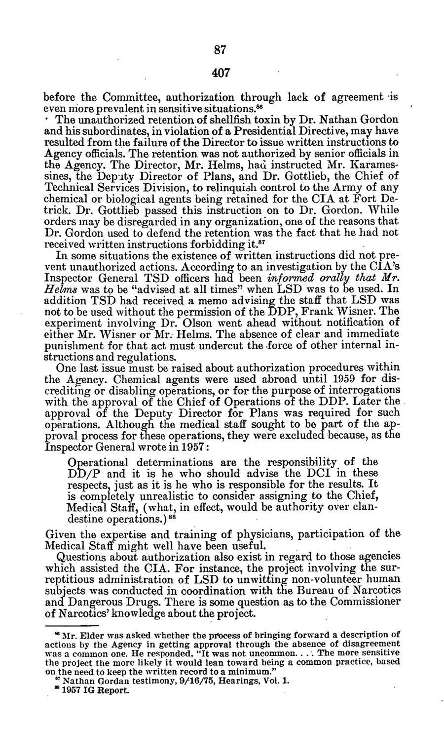 The 1977 MKULTRA hearing — United States Senate, 1977: source page 90 of 173, the released scan