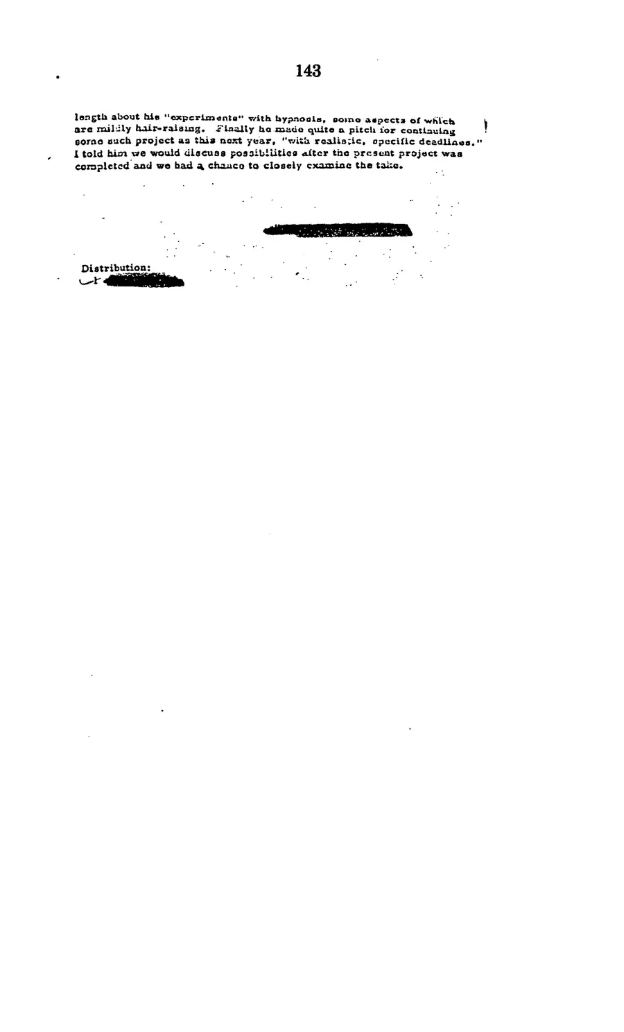 The 1977 MKULTRA hearing — United States Senate, 1977: source page 145 of 173, the released scan