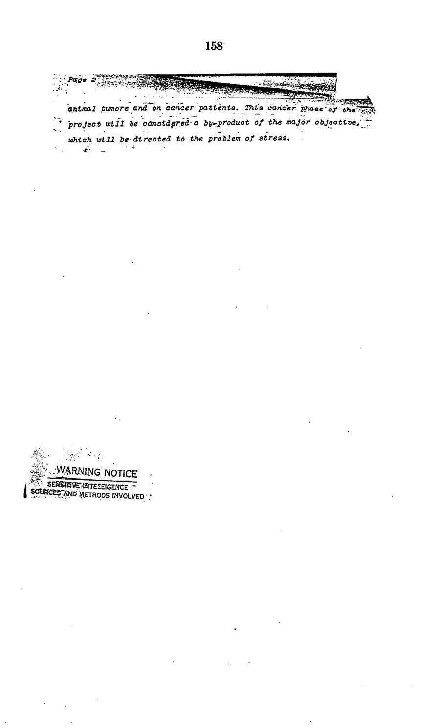 The 1977 MKULTRA hearing — United States Senate, 1977: source page 160 of 173, the released scan