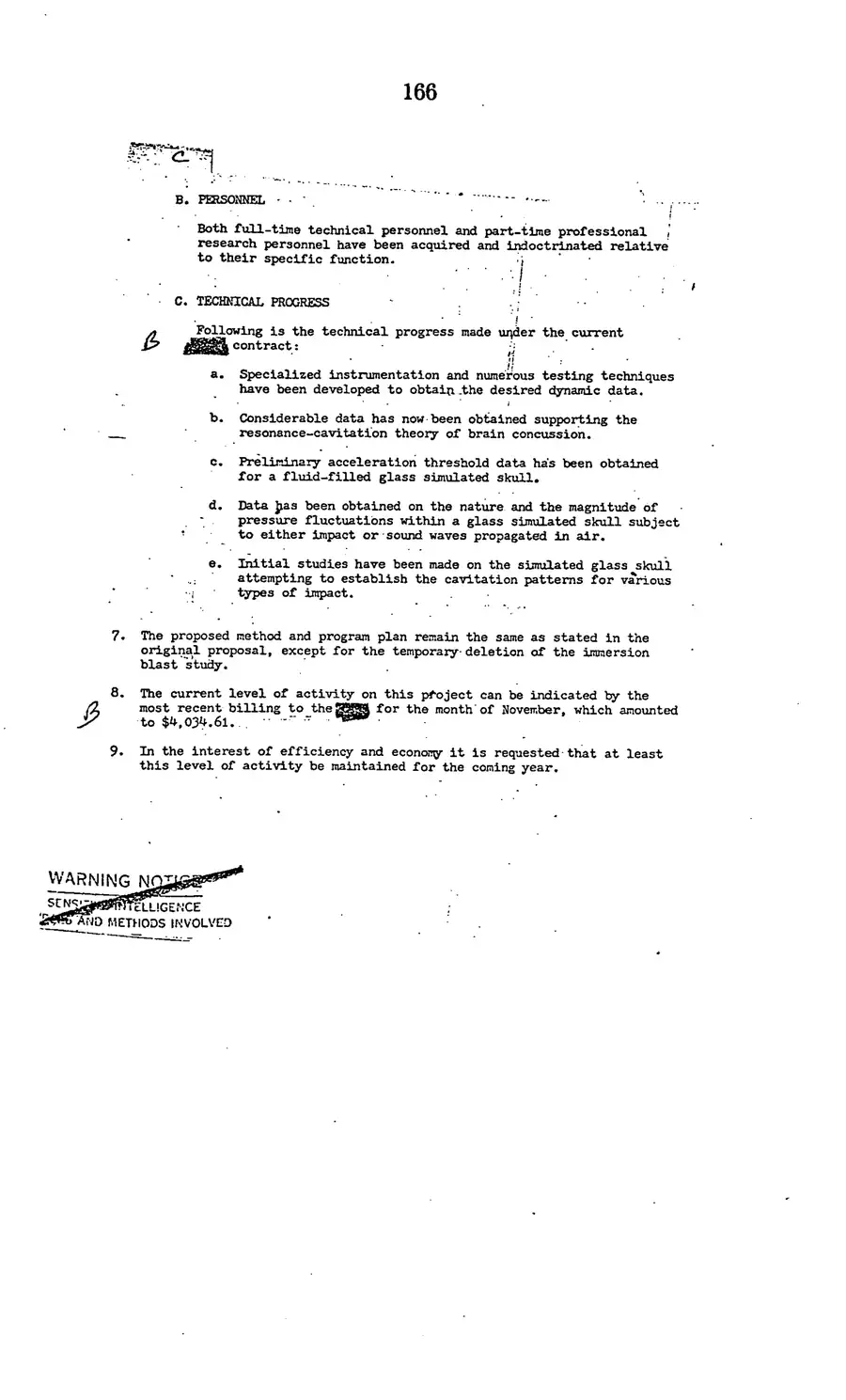 The 1977 MKULTRA hearing — United States Senate, 1977: source page 168 of 173, the released scan