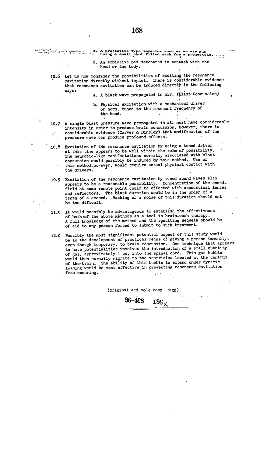 The 1977 MKULTRA hearing — United States Senate, 1977: source page 170 of 173, the released scan