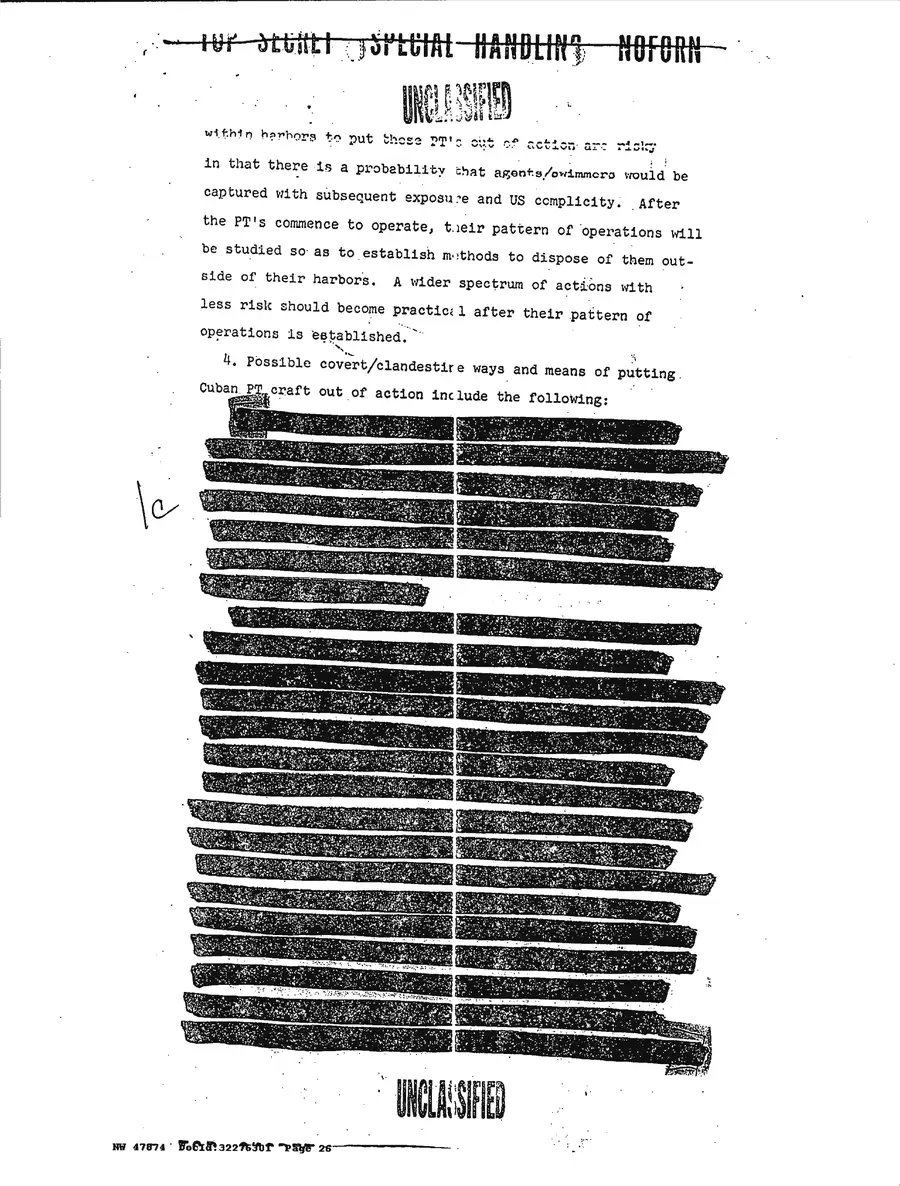 Operation Northwoods — Joint Chiefs of Staff, 1962: source page 26 of 212, the released scan