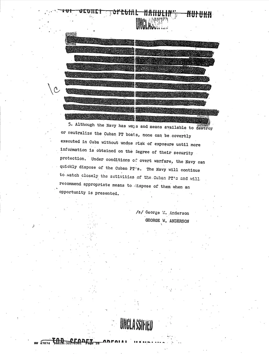 Operation Northwoods — Joint Chiefs of Staff, 1962: source page 28 of 212, the released scan