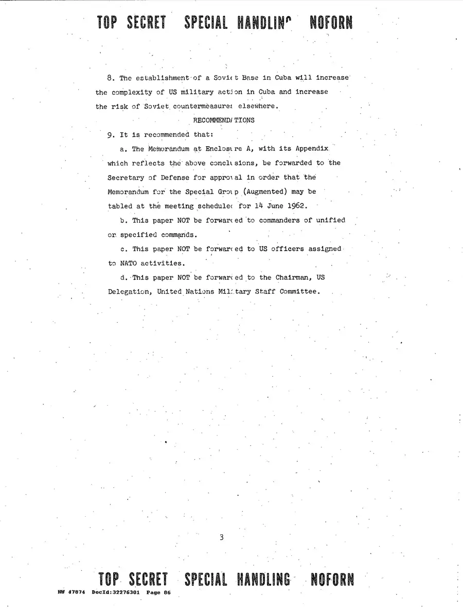 Operation Northwoods — Joint Chiefs of Staff, 1962: source page 86 of 212, the released scan