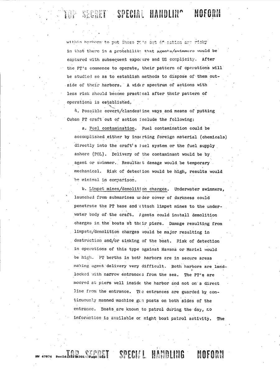 Operation Northwoods — Joint Chiefs of Staff, 1962: source page 105 of 212, the released scan