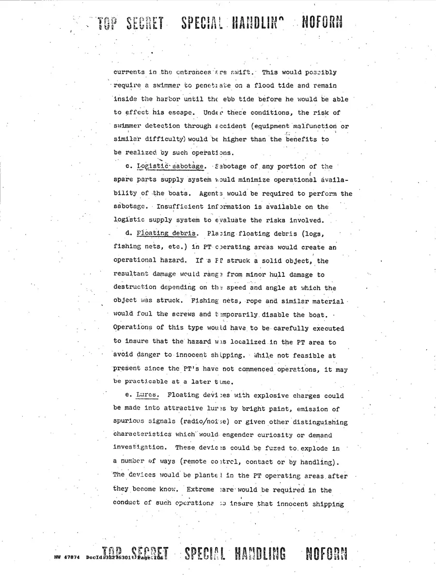 Operation Northwoods — Joint Chiefs of Staff, 1962: source page 106 of 212, the released scan