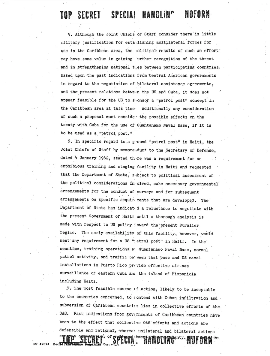 Operation Northwoods — Joint Chiefs of Staff, 1962: source page 128 of 212, the released scan