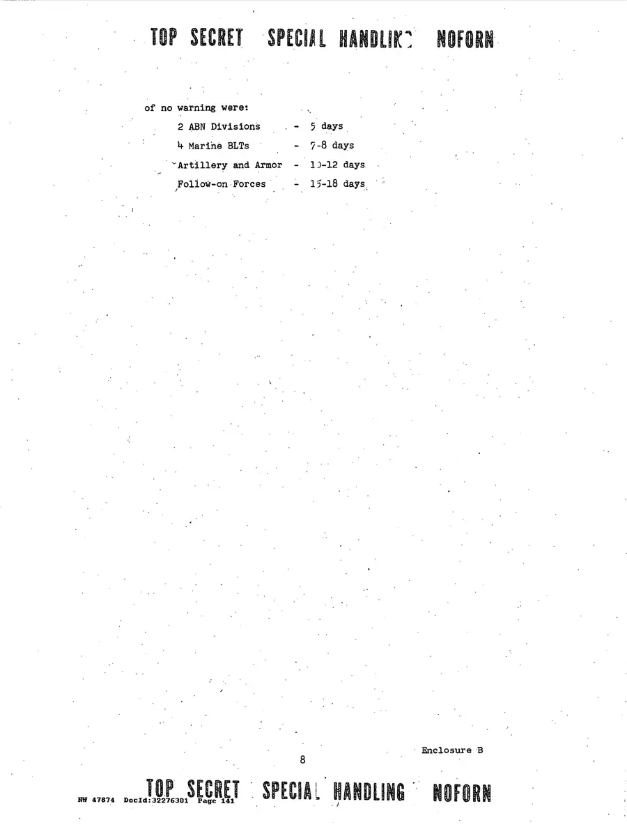 Operation Northwoods — Joint Chiefs of Staff, 1962: source page 141 of 212, the released scan
