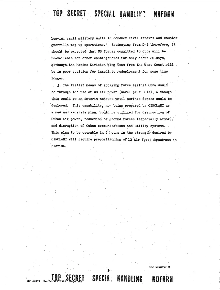 Operation Northwoods — Joint Chiefs of Staff, 1962: source page 143 of 212, the released scan