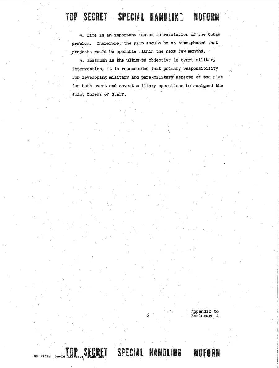 Operation Northwoods — Joint Chiefs of Staff, 1962: source page 166 of 212, the released scan