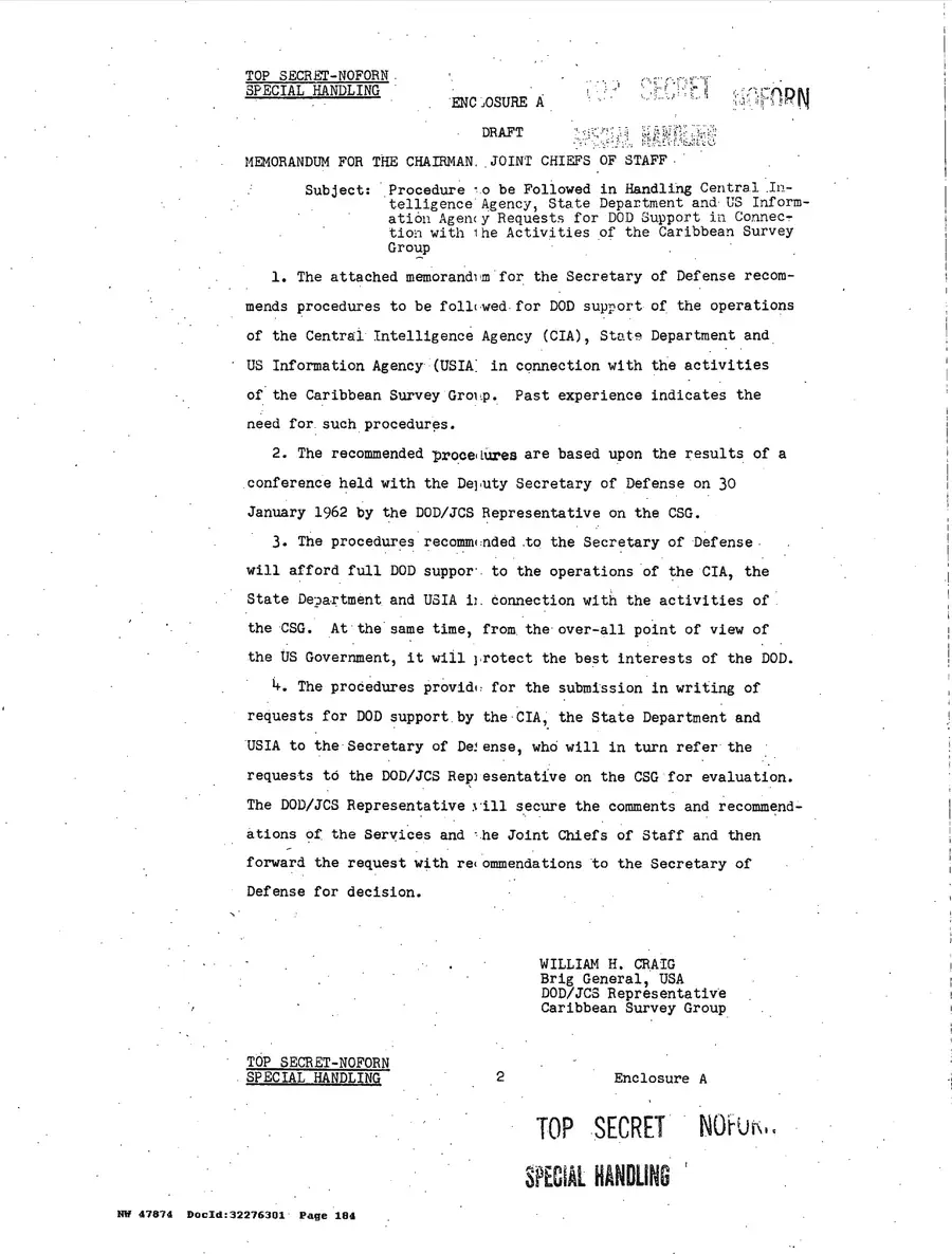Operation Northwoods — Joint Chiefs of Staff, 1962: source page 184 of 212, the released scan