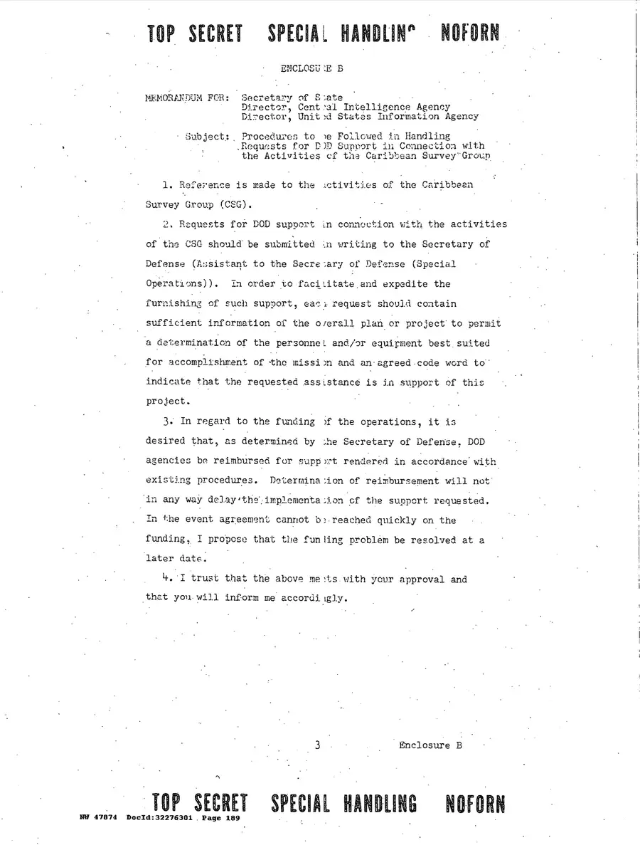 Operation Northwoods — Joint Chiefs of Staff, 1962: source page 189 of 212, the released scan