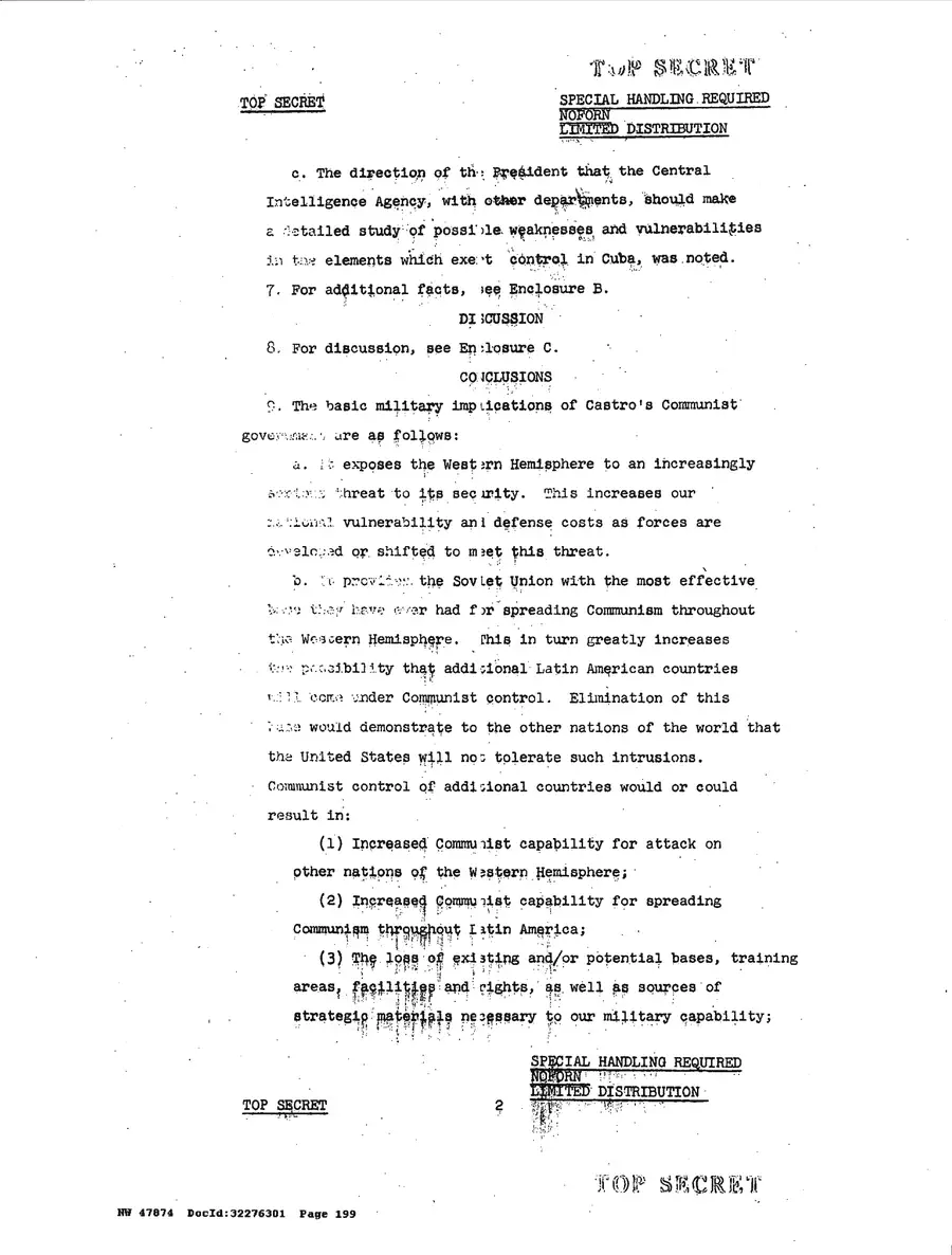 Operation Northwoods — Joint Chiefs of Staff, 1962: source page 199 of 212, the released scan