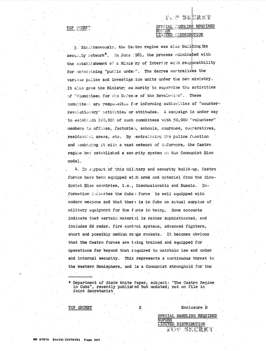 Operation Northwoods — Joint Chiefs of Staff, 1962: source page 207 of 212, the released scan