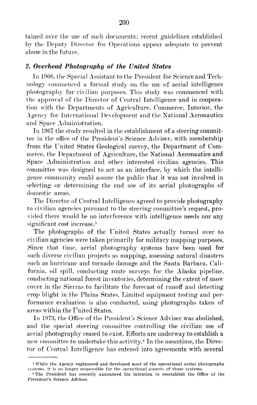 Rockefeller Commission, Chapter 16 — Commission on CIA Activities within the United States, 1975: source page 6 of 7, the released scan